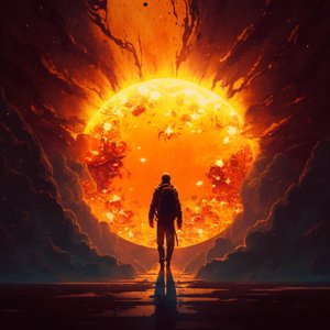 309. a_person_walking_on_the_Sun._cinematic-34